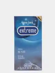 Голубой презервативы Extreme с различными эффектами, 10-12 штук