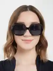 Черный солнцезащитные женские очки