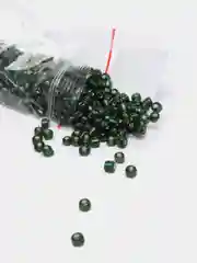 Зеленый бисер крупный, стеклянный, 6/0, 4 мм Бисер разноразмерный