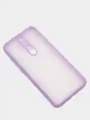Лавандовый чехол Xiaomi Redmi Note 8 Pro пластиковый матовый с цветными кнопками (Редми Нот 8 Про)