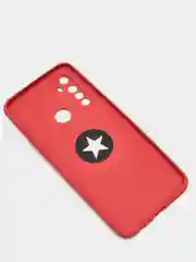 Терракотовый чехол Realme C3 / 5 / 6i  Реалми С3 / 5 / 6ай силиконовый с кольцом держателем
