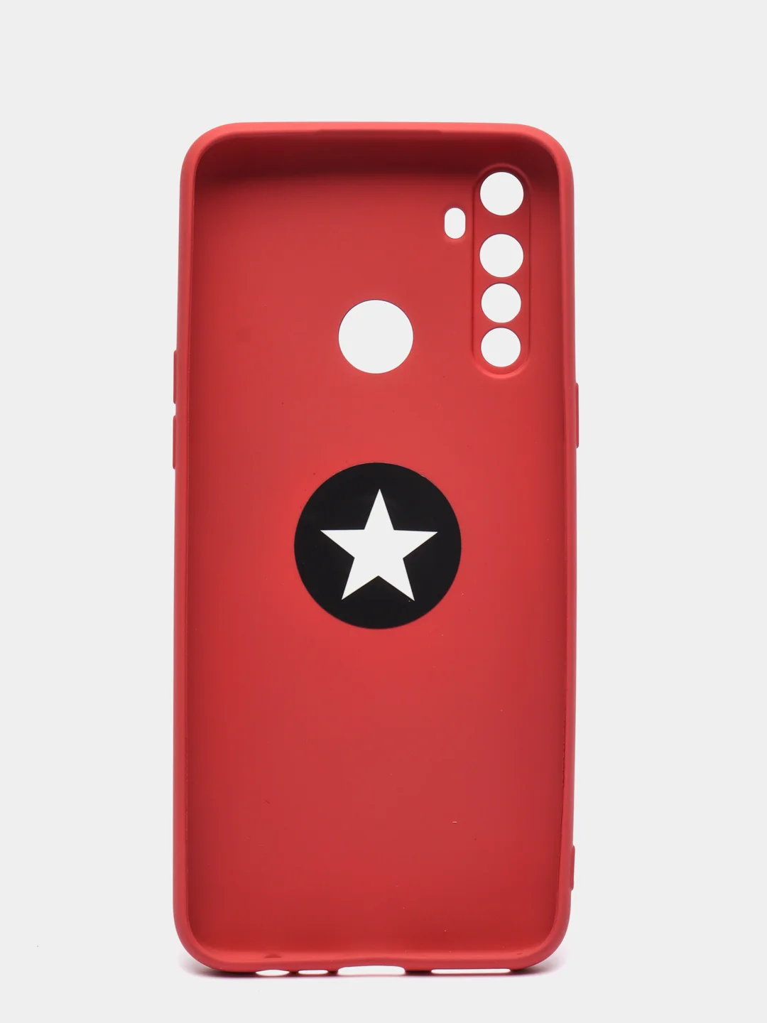 Терракотовый чехол Realme C3 / 5 / 6i  Реалми С3 / 5 / 6ай силиконовый с кольцом держателем