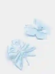 Голубой пришивная аппликация