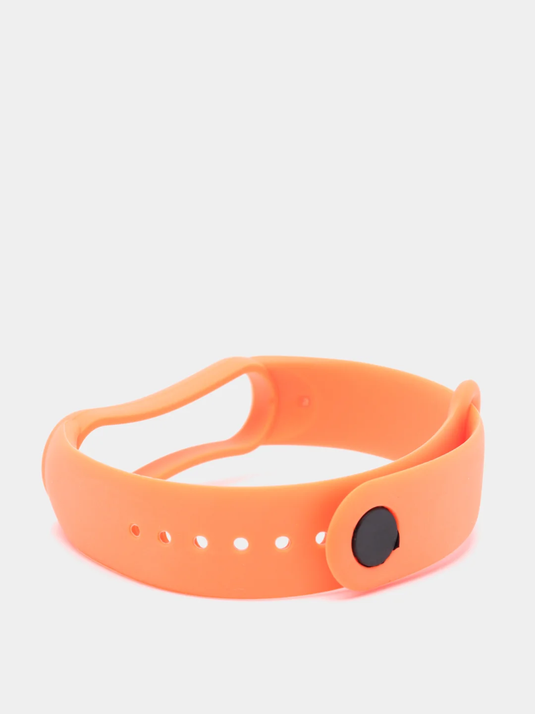 Оранжевый силиконовый ремешок для Xiaomi Mi Band 5 / Mi Band 6, Сяоми Ми Банд 5 / Ми Банд 6