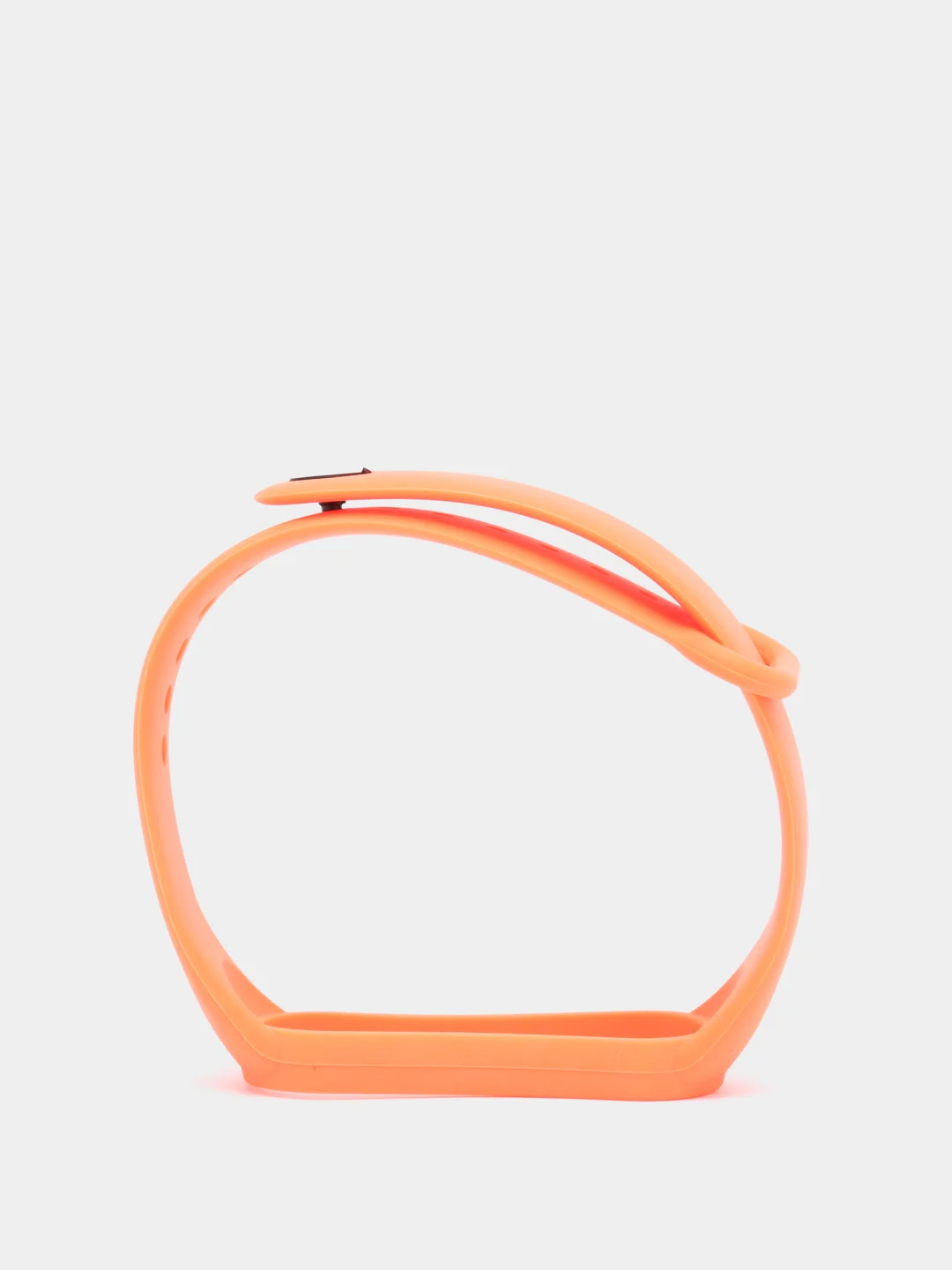 Оранжевый силиконовый ремешок для Xiaomi Mi Band 5 / Mi Band 6, Сяоми Ми Банд 5 / Ми Банд 6