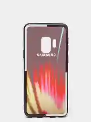 Чехол-накладка Samsung S9 радуга, меняет цвет на телефоне