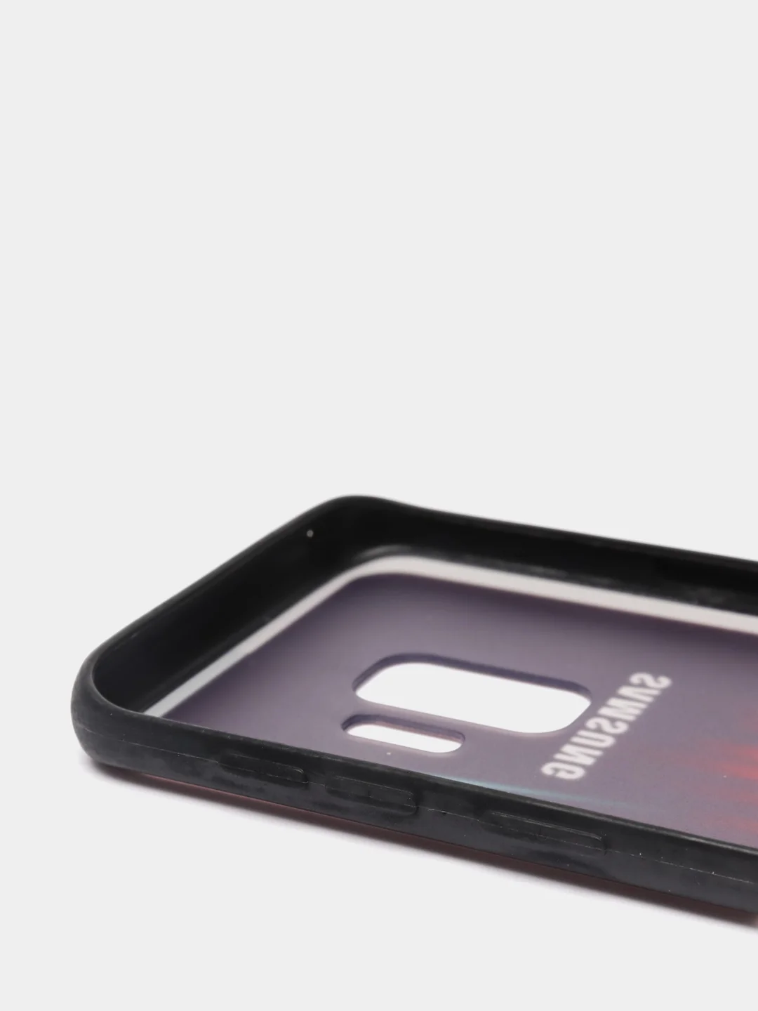 Чехол-накладка Samsung S9 радуга, меняет цвет на телефоне