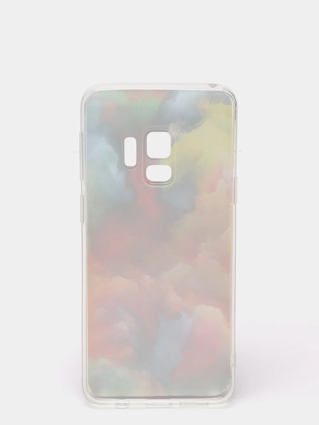 Чехол-накладка Samsung S9, силикон, с рисунком