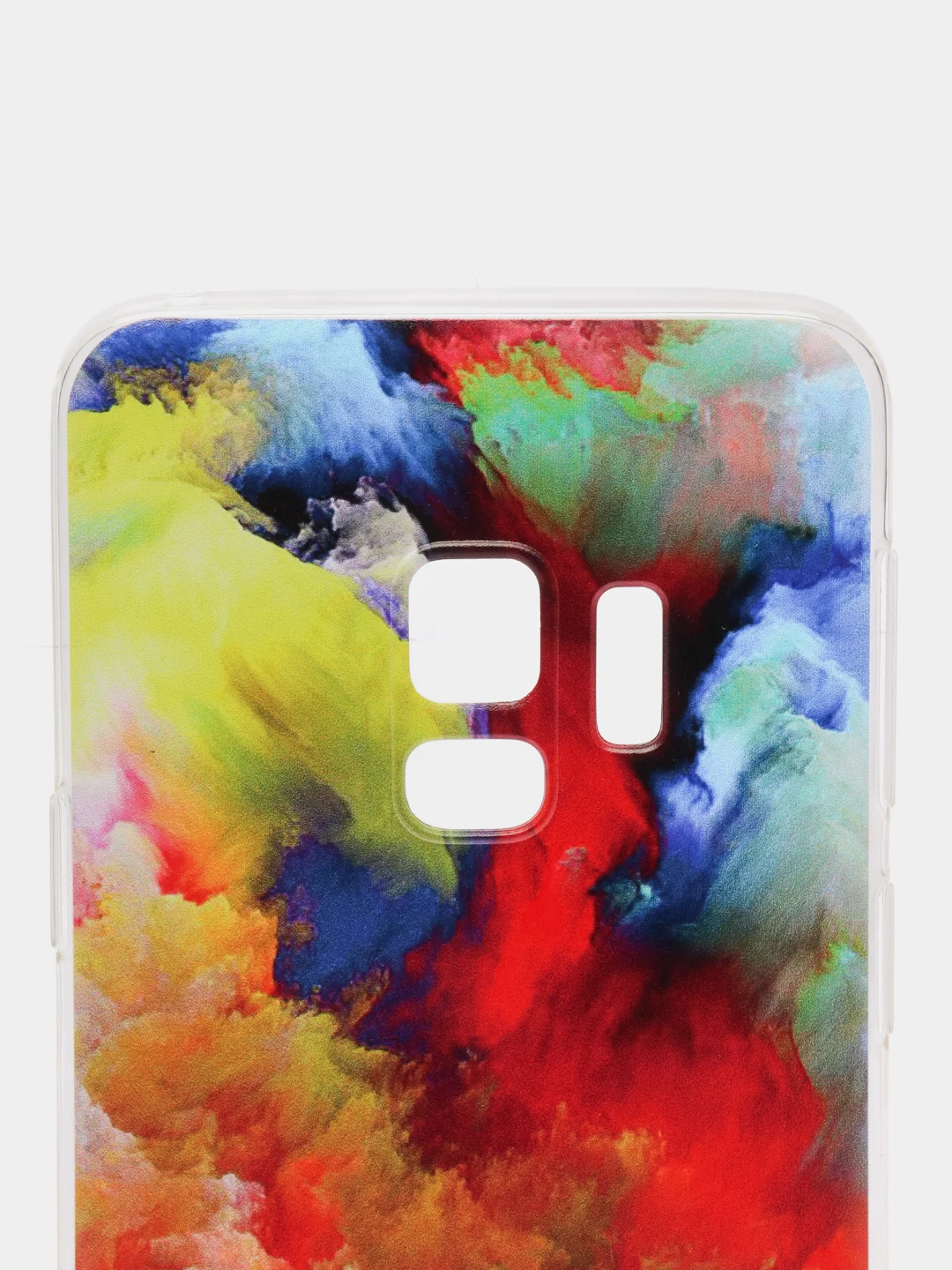 Чехол-накладка Samsung S9, силикон, с рисунком