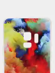 Чехол-накладка Samsung S9, силикон, с рисунком