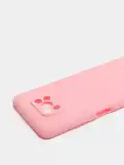 Розовый чехол Xiaomi Poco X3 NFC / Poco X3 Pro силиконовый матовый, цветной