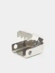 Серый эластичные шнурки с металлическими зажимами