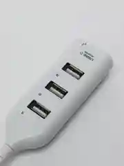 Белый разветвитель универсальный, USB Hub 2.0
