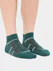 Зеленый носки с надписями унисекс