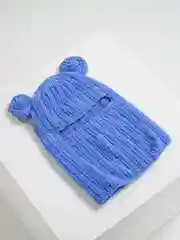 Голубой балаклава Велюровая унисекс