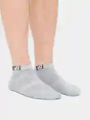 Серый мужские носки короткие
