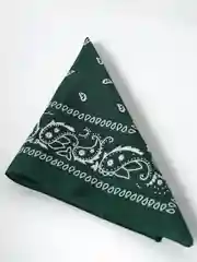 Тёмно-зелёный бандана на голову/женская/мужская/платок женская/универсальная косынка