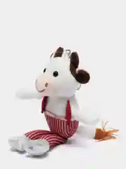 Коричневый брелок "Корова"