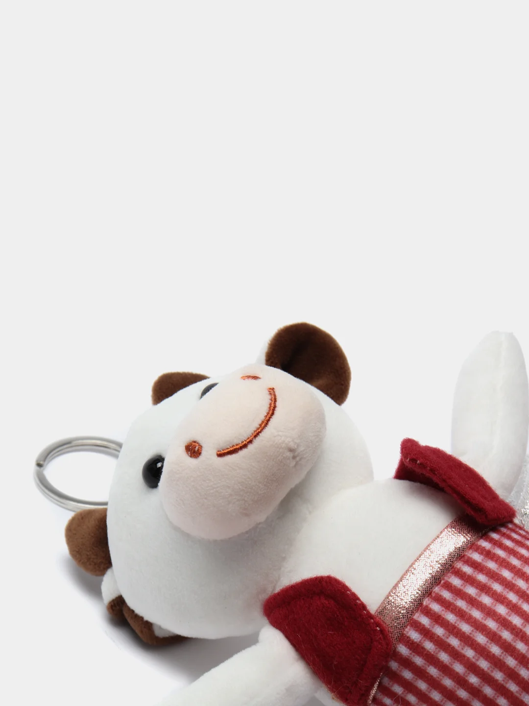 Коричневый брелок "Корова"