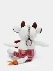 Коричневый брелок "Корова"