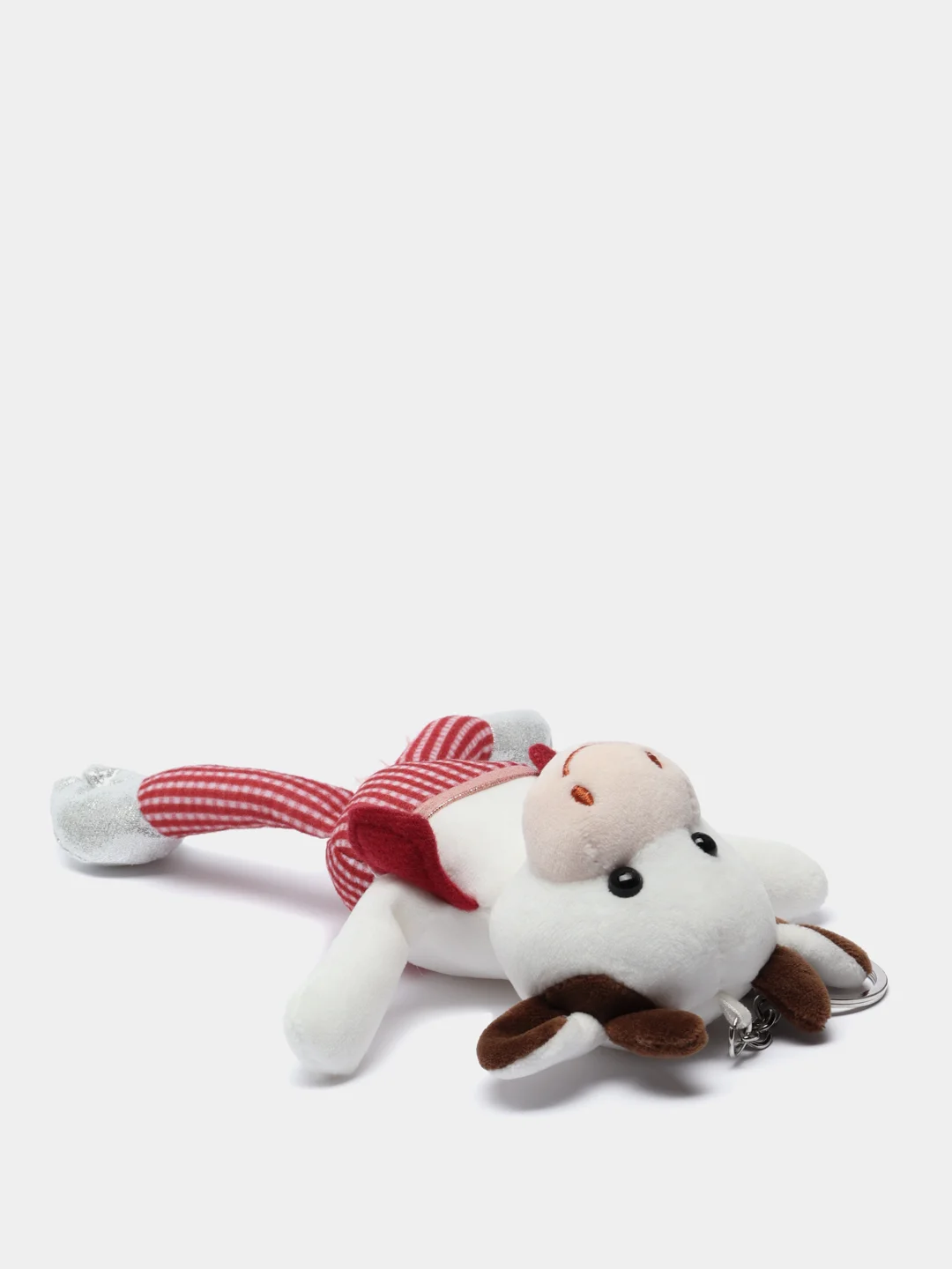 Коричневый брелок "Корова"