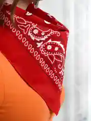 Красный бандана на голову/женская/мужская/платок женская/универсальная косынка