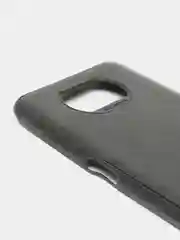 Черный чехол Xiaomi Poco X3 NFC / Poco X3 Pro, Сяоми Поко Х3 силиконовый, имитация кожи, Baseus