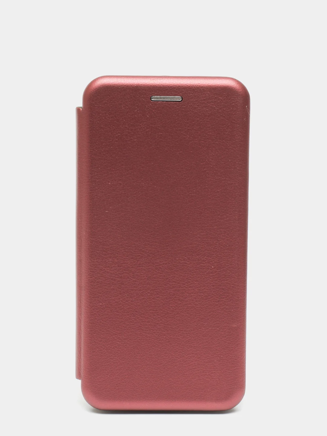 Багровый чехол-книжка на Xiaomi Redmi 6A, Сяоми Редми 6А