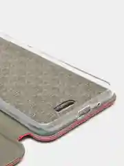 Багровый чехол-книжка на Xiaomi Redmi 6A, Сяоми Редми 6А