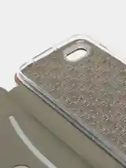 Багровый чехол-книжка на Xiaomi Redmi 6A, Сяоми Редми 6А