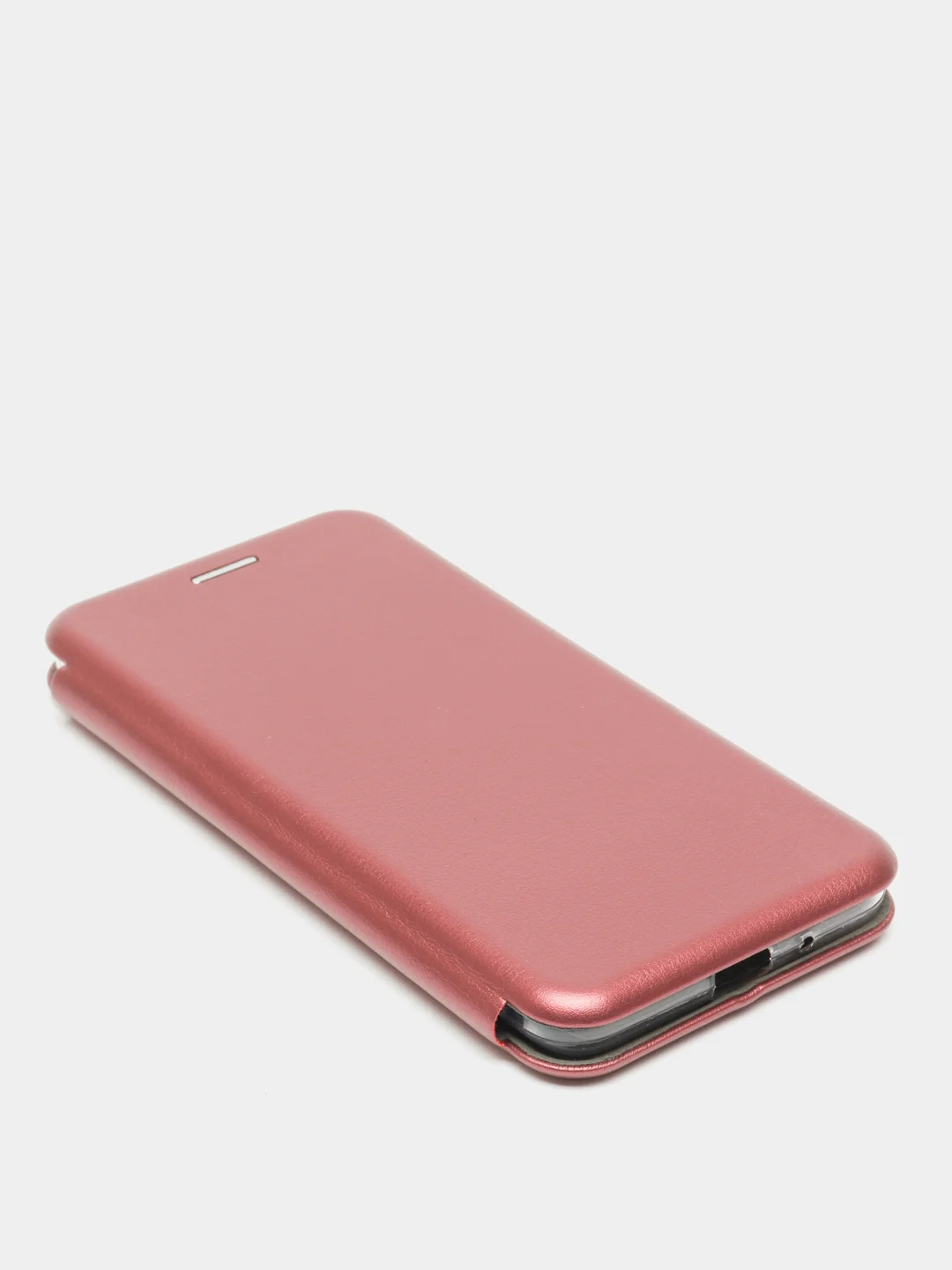Багровый чехол-книжка на Xiaomi Redmi 6A, Сяоми Редми 6А