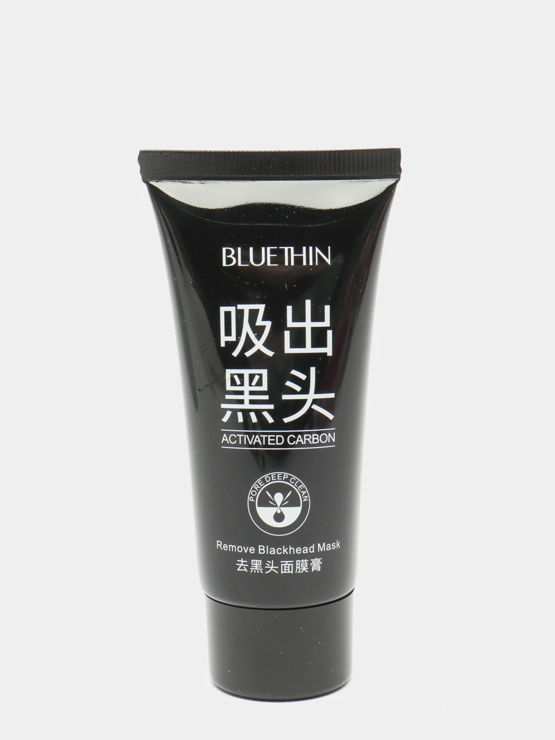 Черный угольная маска-пленка для удаления черных точек  Activated Carbon Bluethin
