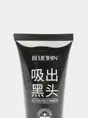 Черный угольная маска-пленка для удаления черных точек  Activated Carbon Bluethin