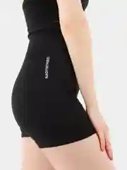 Черный шорты женские спортивные