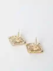 Серьги со вставками из опала