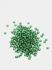 Лесной зеленый чешский бисер Preciosa 10/0, Transparent - silver line (10, 50 грамм)