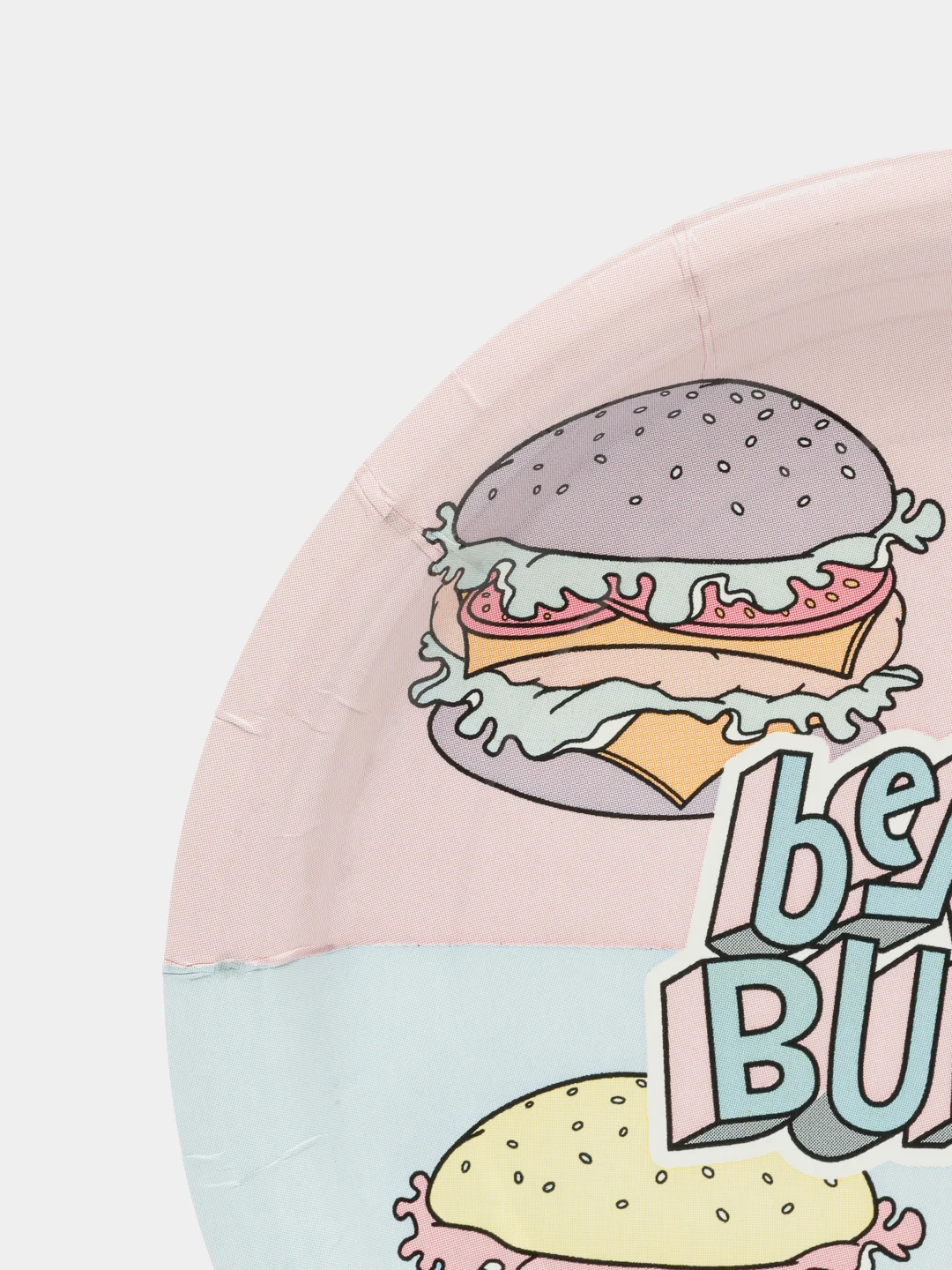 Тарелка бумажная "Beauty burger", 1 шт