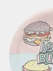 Тарелка бумажная "Beauty burger", 1 шт