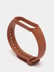 Коричневый ремешки для Xiaomi Mi Band 5,Mi Band 6, браслет на часы