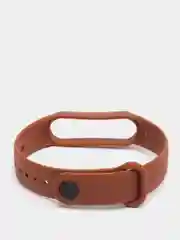 Коричневый ремешки для Xiaomi Mi Band 5,Mi Band 6, браслет на часы