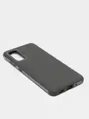 Черный чехол усиленный с рамкой для Samsung Galaxy S20, силиконовый