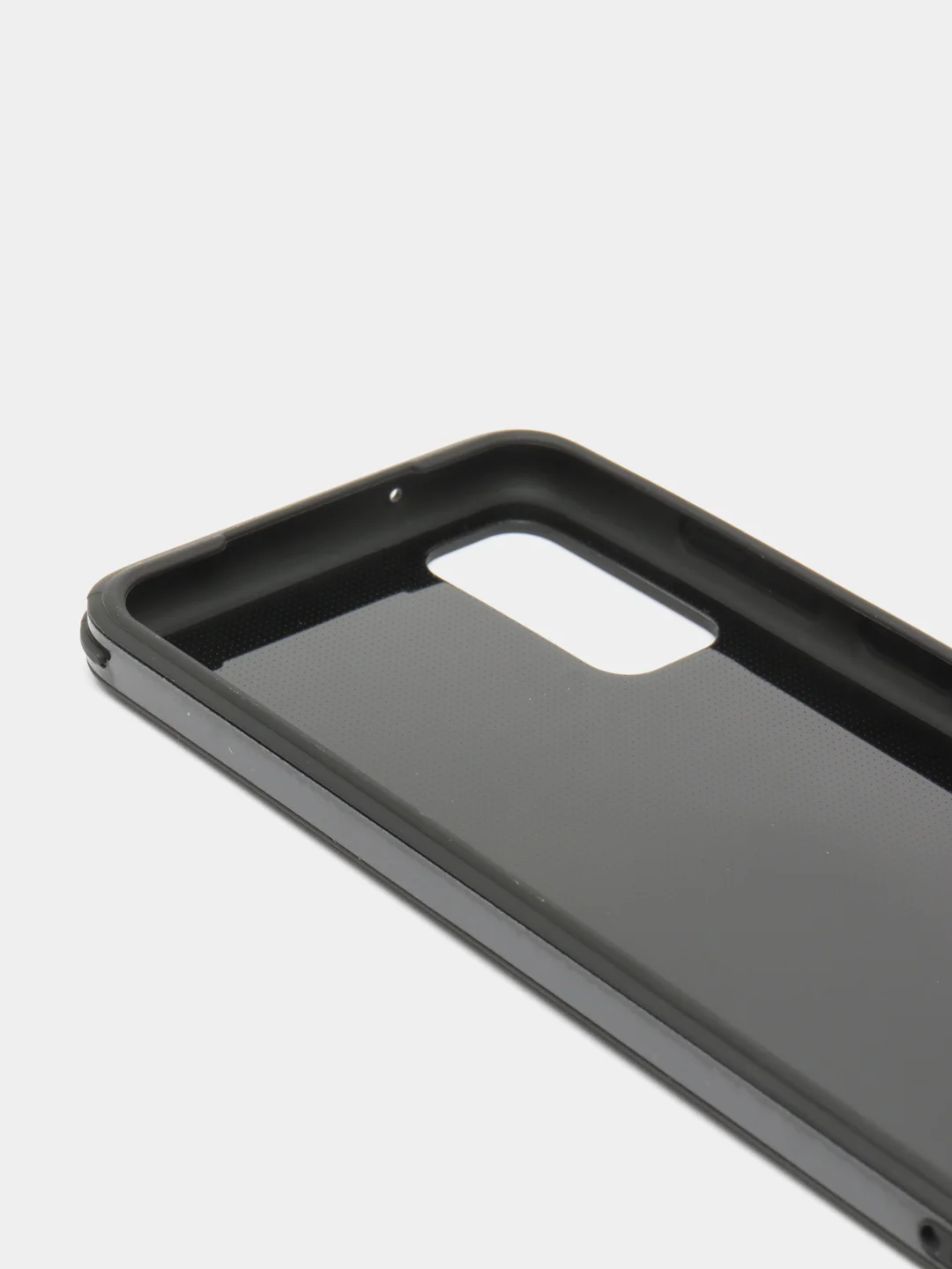 Черный чехол усиленный с рамкой для Samsung Galaxy S20, силиконовый