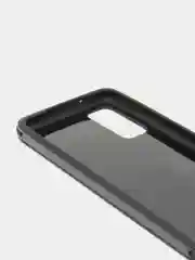 Черный чехол усиленный с рамкой для Samsung Galaxy S20, силиконовый