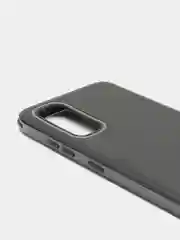 Черный чехол усиленный с рамкой для Samsung Galaxy S20, силиконовый