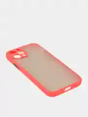 Красный чехол на iPhone 13, 12, 11, 8, 7, XR, X, XS, pro, mini, max, plus, SE