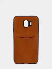 Горчичный чехол Samsung J4 2018