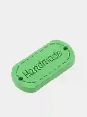 Зеленый бирки "Hand made", 10штук
