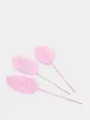 Розовый листья декоративные на веточке