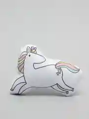 Белый мягкая игрушка Котенок, Единорог