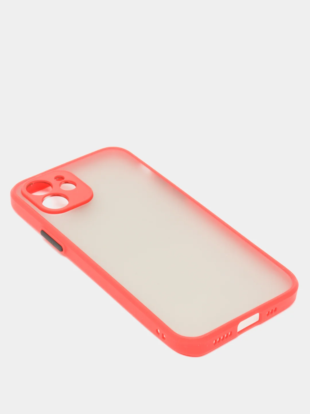 Красный чехол на iPhone 13, 12, 11, 8, 7, XR, X, XS, pro, mini, max, plus, SE